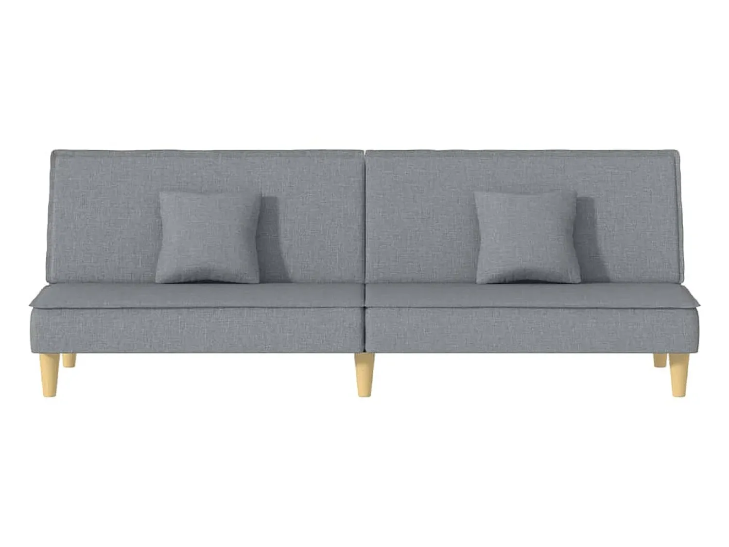 Best Sofá-cama tecido -claro PT151635 Cinzento