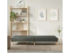 Outlet Sofá-cama tecido -escuro PT745431 Cinzento