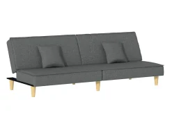 Sofá* Sofá-cama tecido -escuro PT625507 Cinzento