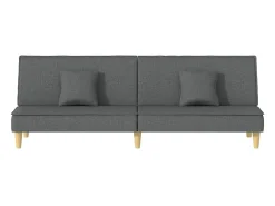 Sofá* Sofá-cama tecido -escuro PT625507 Cinzento