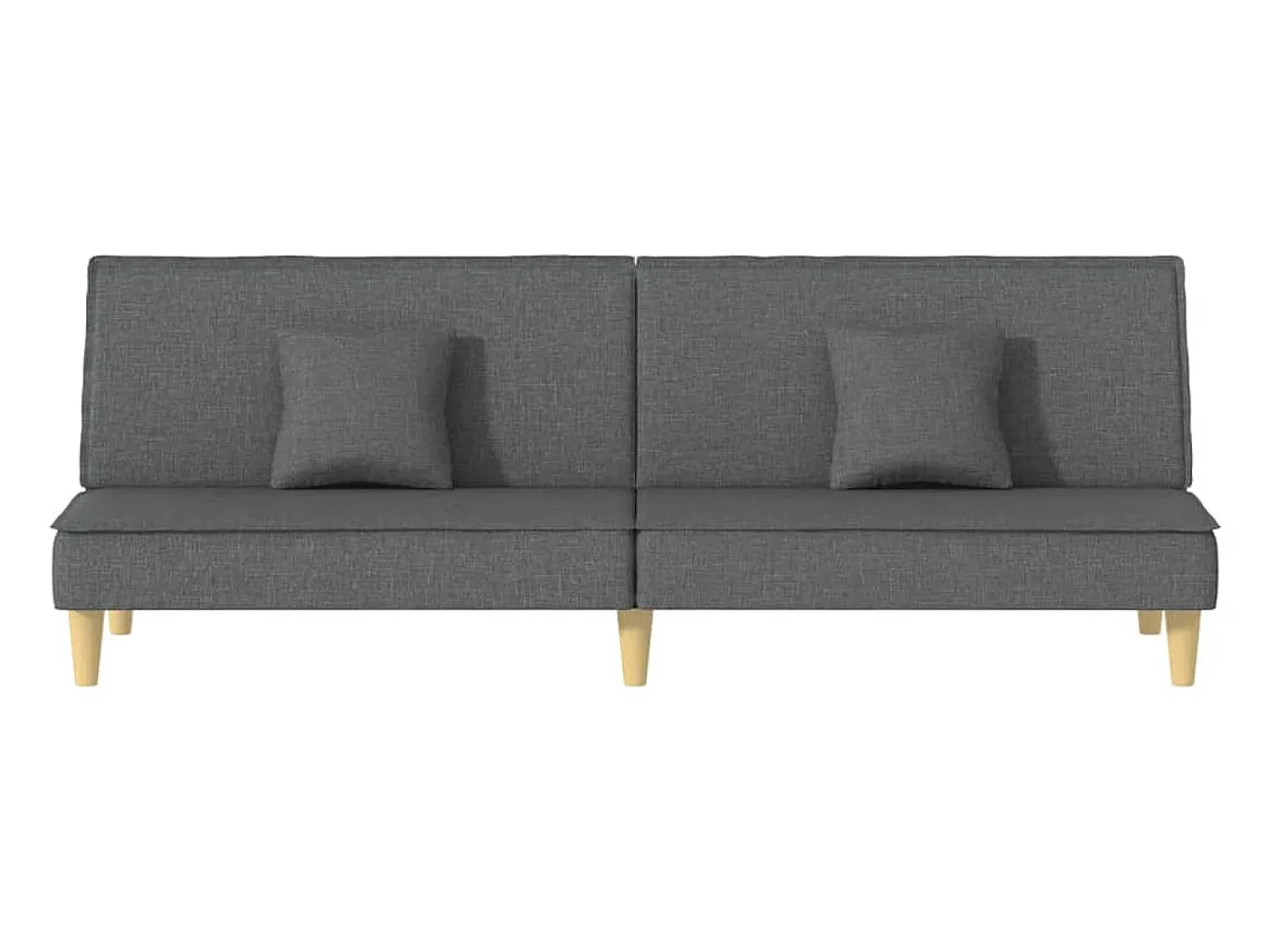 Sofá* Sofá-cama tecido -escuro PT625507 Cinzento