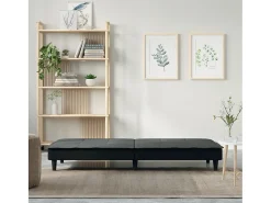 Sofá* Sofá-cama tecido -escuro PT272184 Cinzento