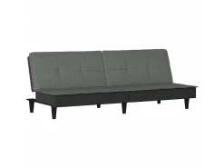 Sofá* Sofá-cama tecido -escuro PT272184 Cinzento