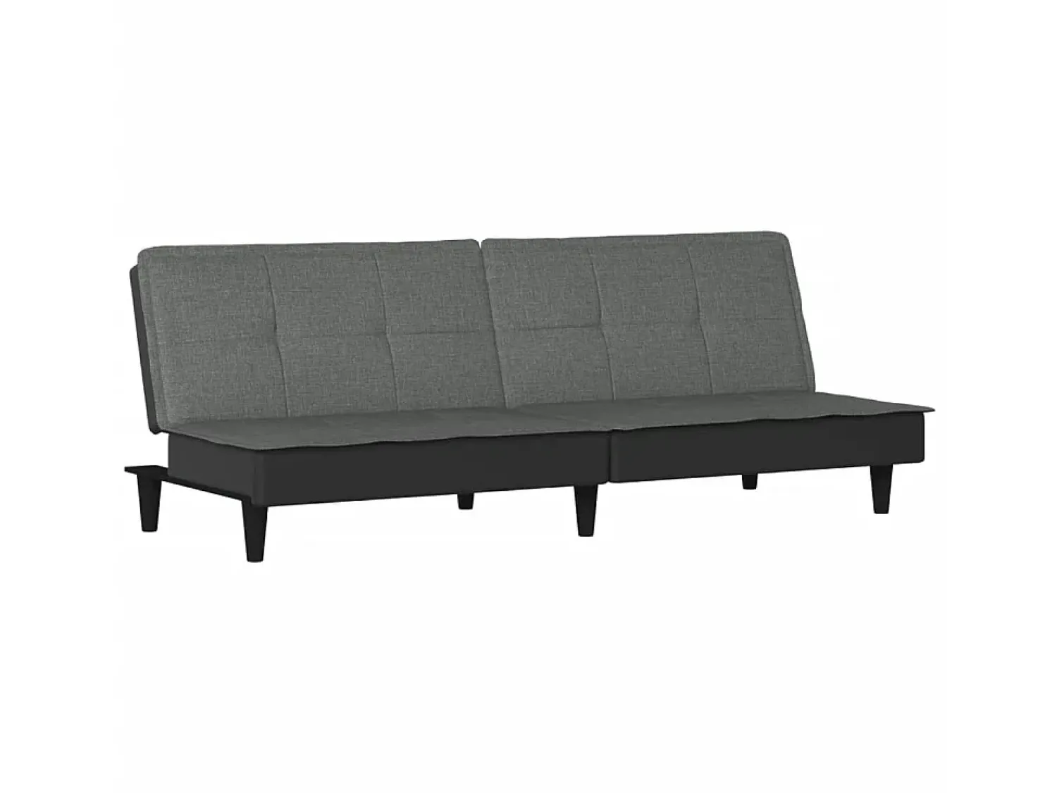 Sofá* Sofá-cama tecido -escuro PT272184 Cinzento