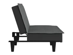 Sofá* Sofá-cama tecido -escuro PT272184 Cinzento