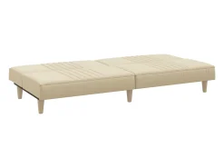 vidaxl Sofá-cama tecido^ Sofá