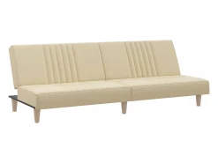 vidaxl Sofá-cama tecido^ Sofá