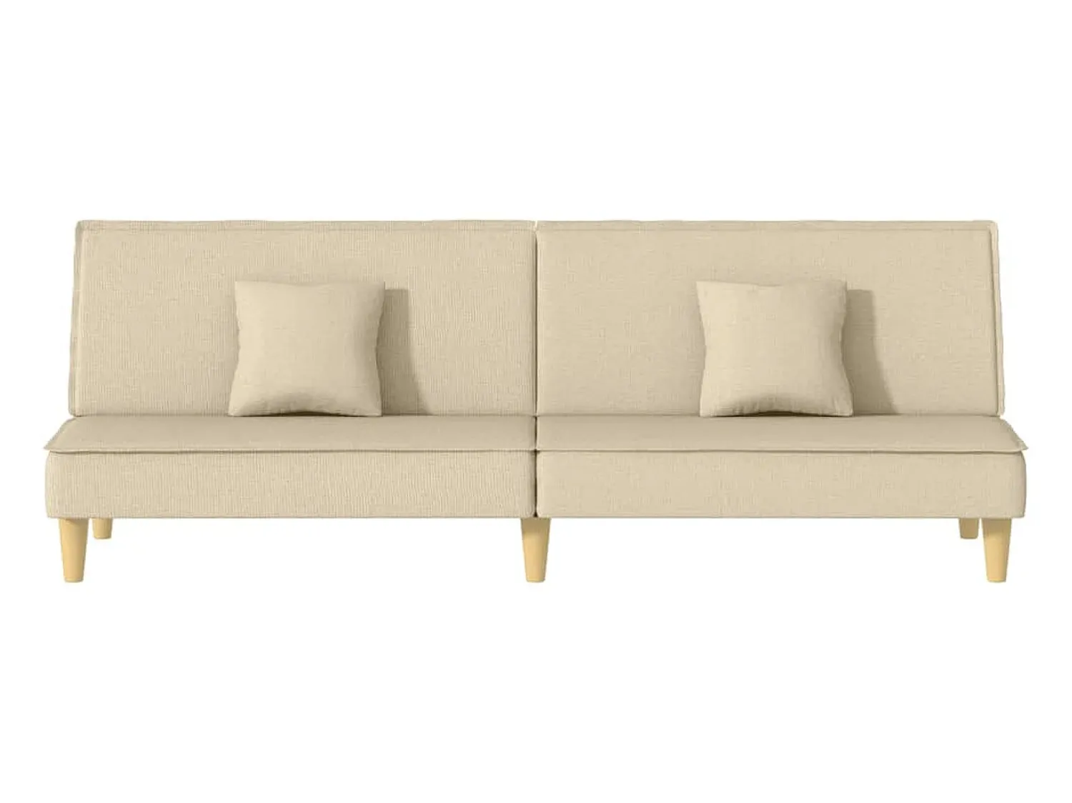 Sofá* Sofá-cama tecido PT912584 Creme