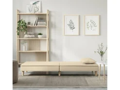 Sofá* Sofá-cama tecido PT912584 Creme
