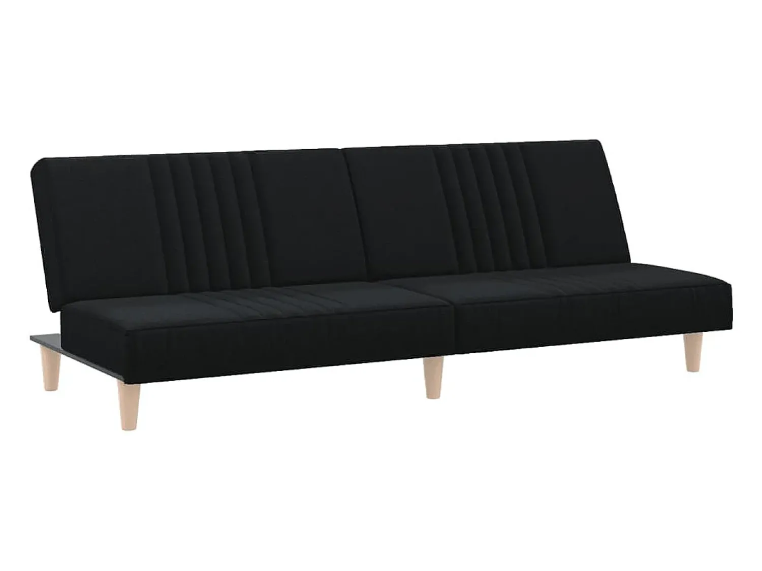 Sofá| Sofá-cama tecido PT430170 Preto