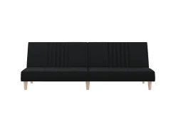 Sofá| Sofá-cama tecido PT430170 Preto