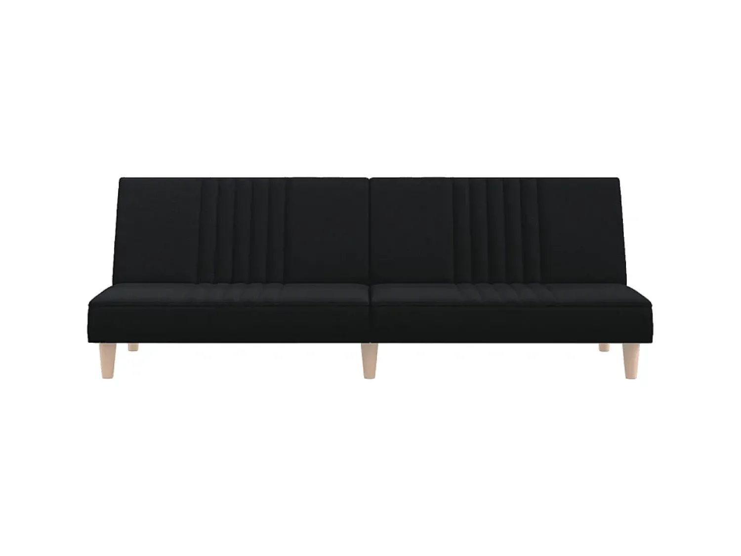Sofá| Sofá-cama tecido PT430170 Preto