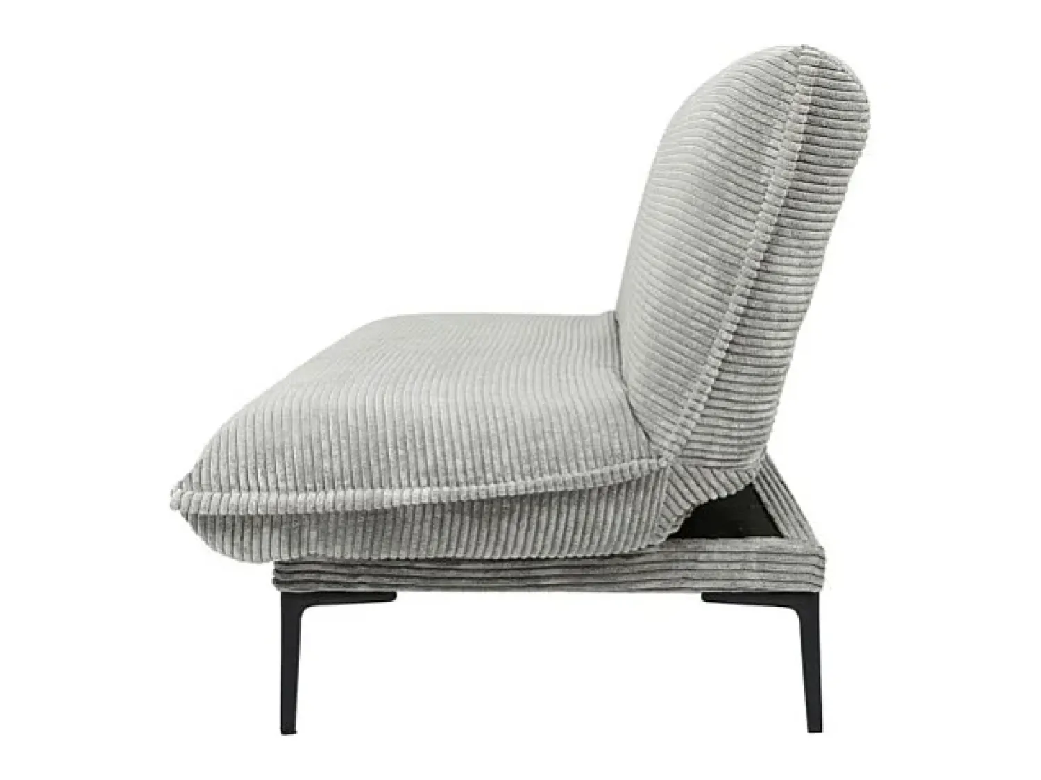 Sofá|Price Factory Sofá-cama VELARIS – Tecido de veludo cinza escuro – Estrutura de madeira – Colchão integrado – Elegante e compacto Cinzento