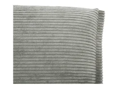 Sofá|Price Factory Sofá-cama VELARIS – Tecido de veludo cinza escuro – Estrutura de madeira – Colchão integrado – Elegante e compacto Cinzento