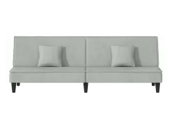 Sofá-cama veludo -claro PT215377^ Sofá