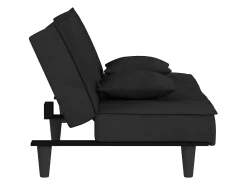 Sale Sofá-cama veludo PT245360 Preto