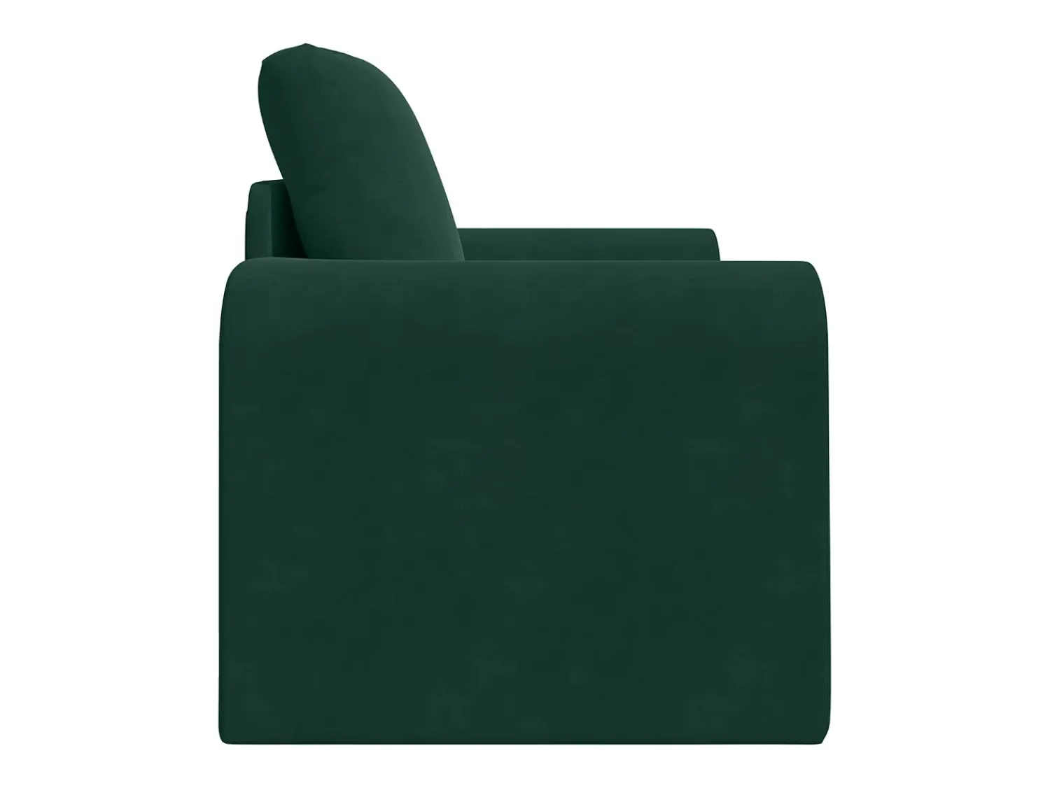 Sofá*vidaxl Sofá-Cama Escuro 98 x 71 x 83 cm Veludo Verde