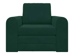 Sofá*vidaxl Sofá-Cama Escuro 98 x 71 x 83 cm Veludo Verde