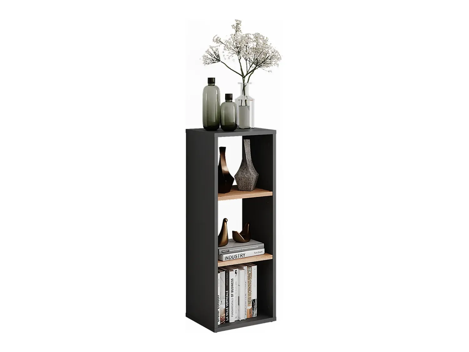 Hot Vicco Standregal carvalho antracite/goldkraft 30x24x80.1 orlando Cinza antracite
