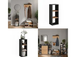Hot Vicco Standregal carvalho antracite/goldkraft 30x24x80.1 orlando Cinza antracite