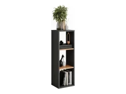 Prateleira|Vicco Standregal carvalho antracite/goldkraft 30x24x90.5 orlando Cinza antracite