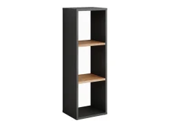 Prateleira|Vicco Standregal carvalho antracite/goldkraft 30x24x90.5 orlando Cinza antracite