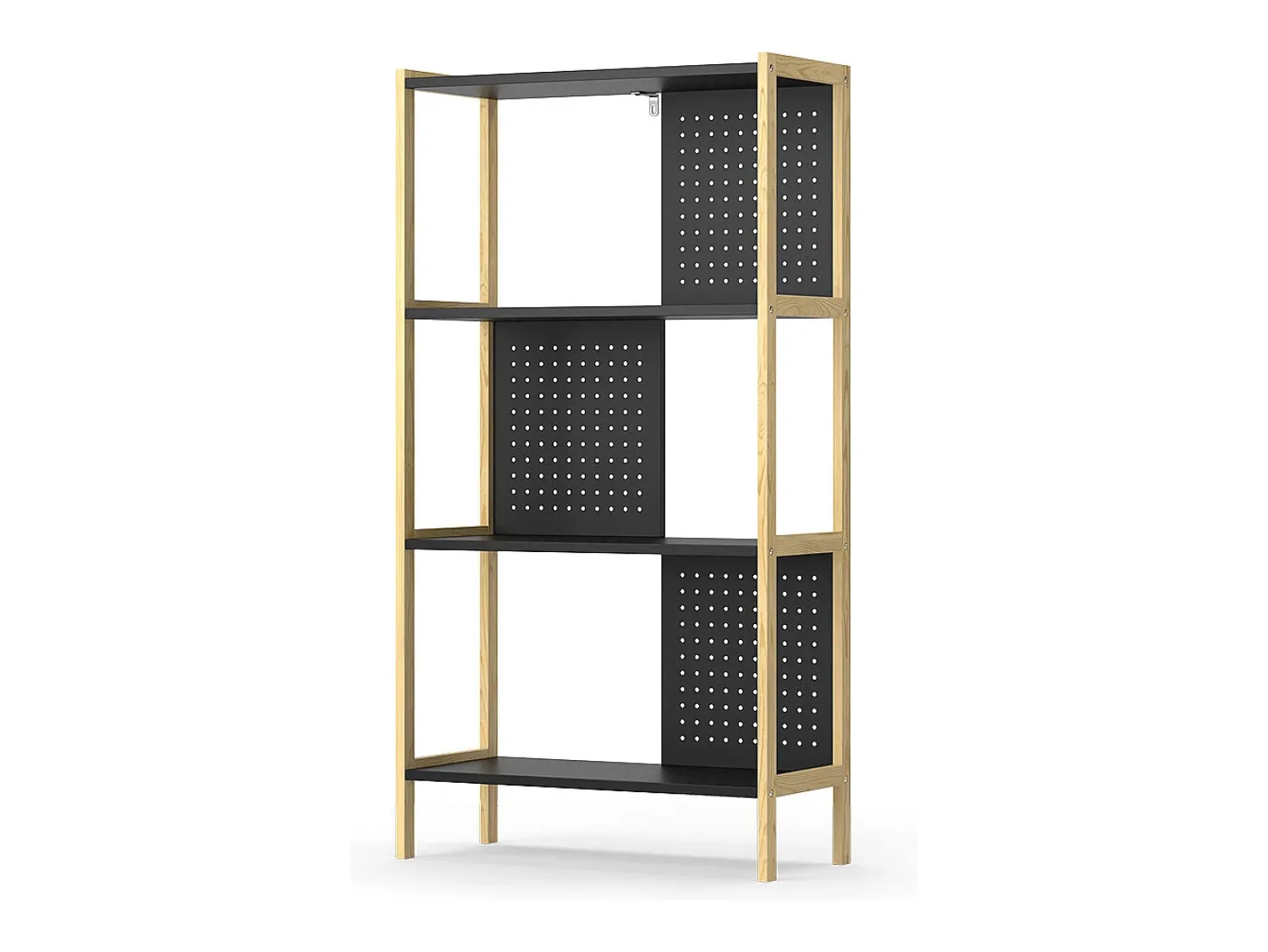 Prateleira*Vicco Standregal 63x28x120 elvia Preto