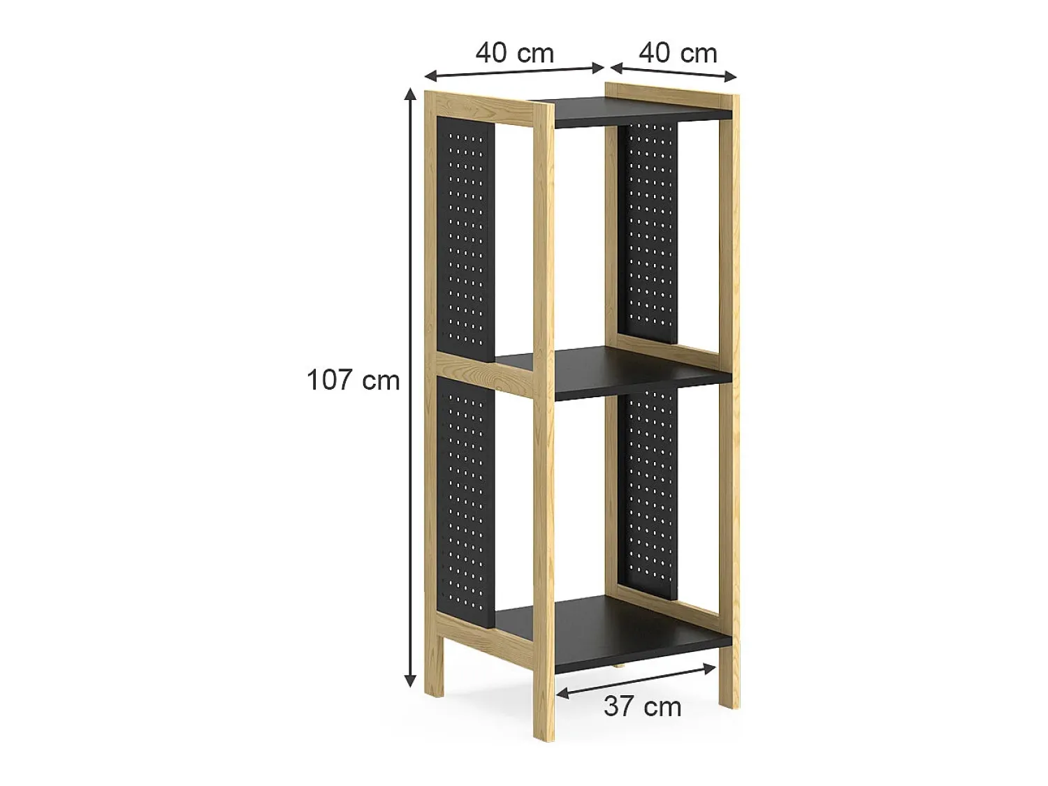 Vicco Standregal 40x40x107 elvia^ Prateleira