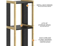 Vicco Standregal 40x40x107 elvia^ Prateleira