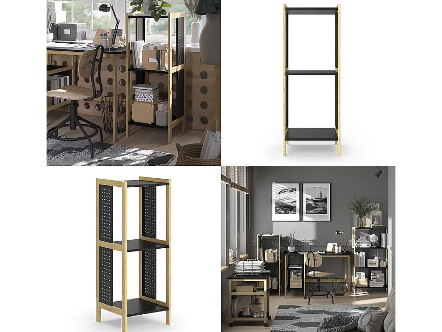 Vicco Standregal 40x40x107 elvia^ Prateleira