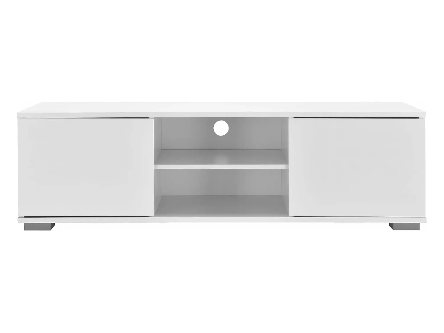 Online Helloshop26 Suporte baixo para TV em aglomerado 120 cm 03_0002867 Branco