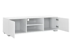 Online Helloshop26 Suporte baixo para TV em aglomerado 120 cm 03_0002867 Branco
