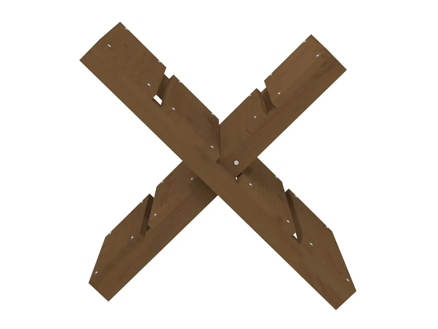 Acessórios De Arrumação* Suporte de lenha 47x39,5x48 cm pinho maciço mel PT822343 Castanho