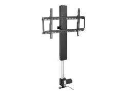 Suporte de Parede Motorizado para TV SucceBuy, Suporte de TV de 71 CM, Suporte Ajustável para TVs de 66 a 145 CM, Comando, Capacidade para 60 KG^ Móvel De Tv