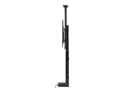 Suporte de Parede para TV SucceBuy Suporte de TV Motorizado com Comando, Suporte de TV Elétrico Ajustável para Televisores de 81 a 140 cm (Exceto Caixa) Preto