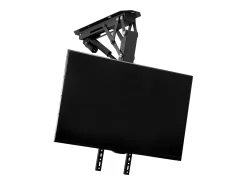 Sale Suporte de Parede para TV SucceBuy Suporte de Teto Motorizado para TV - Dobrável Eletricamente para Ecrãs de 81 a 165 cm Preto