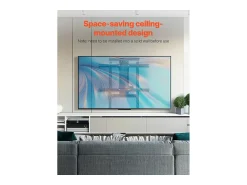 Móvel De Tv| Suporte de Parede para TV SucceBuy Suporte de Parede Elétrico Motorizado para TVs de 813 a 1651 mm, Suporte de TV Ajustável Eletricamente com VESA 60 x 60 cm Preto