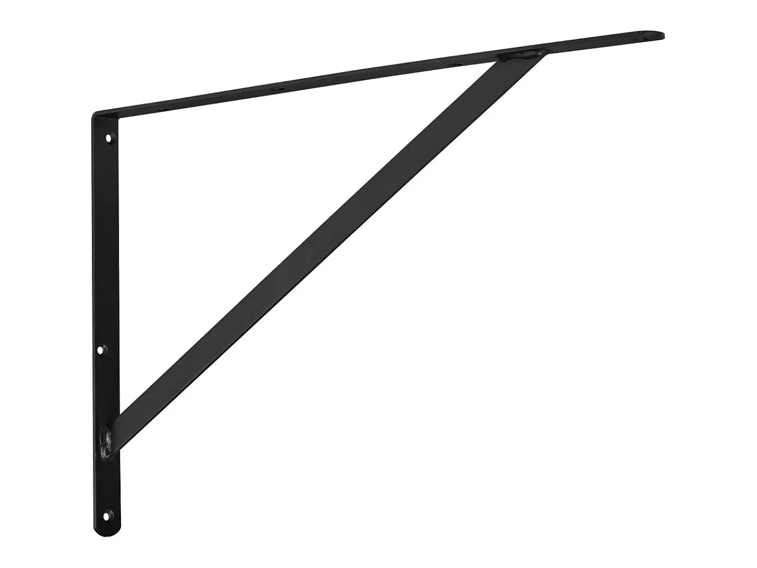 Sale Suporte de Prateleira SucceBuy, 46 x 30 cm, 12 Peças, Triangular, com Alta Capacidade de Carga Preto