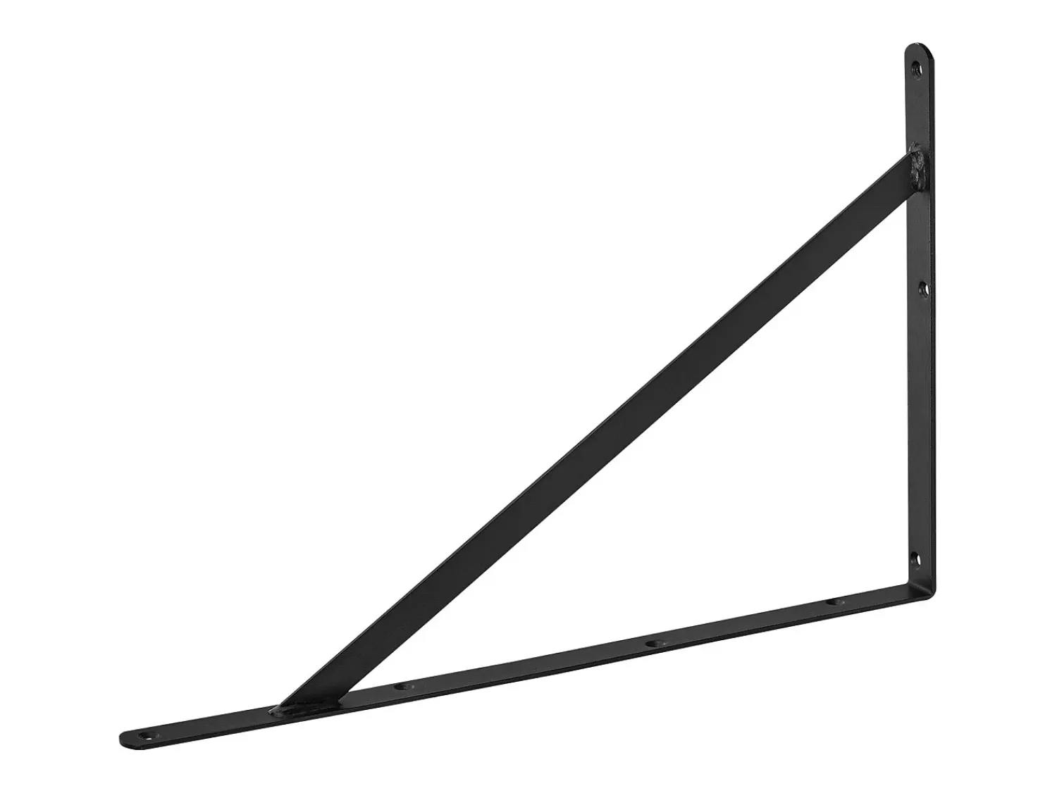 Sale Suporte de Prateleira SucceBuy, 46 x 30 cm, 12 Peças, Triangular, com Alta Capacidade de Carga Preto