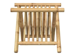 vidaxl Suporte de revistas 42x30,5x34,5 cm bambu^ Acessórios De Arrumação