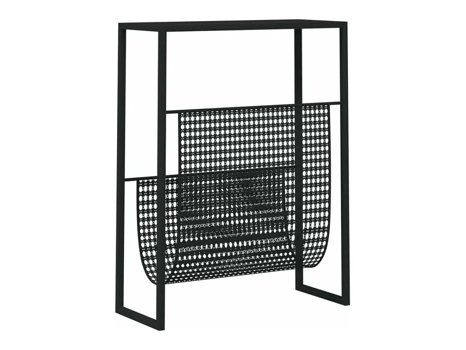 vidaxl Suporte de revistas 35x15x45 cm aço^ Acessórios De Arrumação