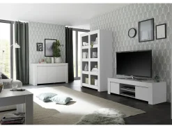 Móvel De Tv* Suporte de TV CAPRI Branco