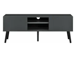 Helloshop26 Suporte de TV de design suporte para TV de 120 cm cinza escuro/ 03_0005864^ Móvel De Tv