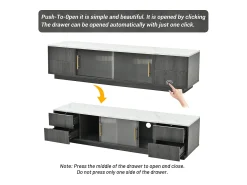 Móvel De Tv* Suporte de TV de luxo de 160 cm para TVs de 70