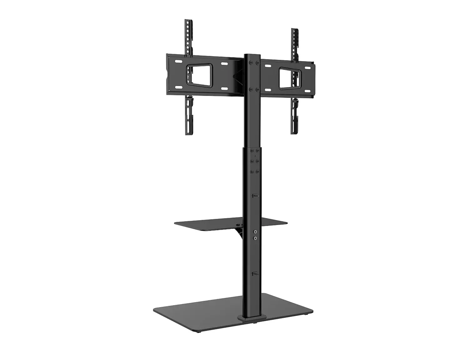 Móvel De Tv* Suporte de TV Giratório SucceBuy, Suporte Universal para Televisores de 81 a 165 CM, Altura Ajustável Preto