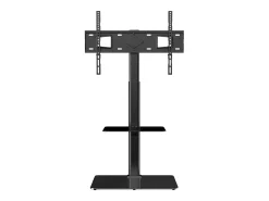 Móvel De Tv* Suporte de TV Giratório SucceBuy, Suporte Universal para Televisores de 81 a 165 CM, Altura Ajustável Preto