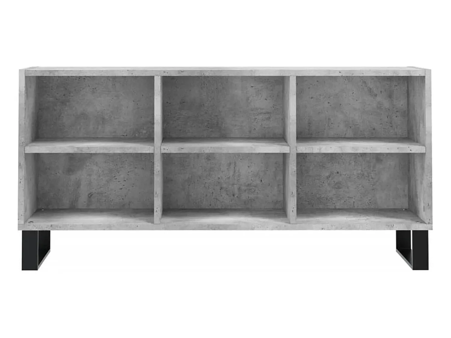 Helloshop26 Suporte de TV multimídia prateleira de TV aparador de TV sala de jantar sala de estar quarto 1035 x 30 x 50 cm madeira projetada cinza 02_0025644^ Móvel De Tv