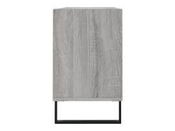 Clearance Helloshop26 Suporte de TV multimídia prateleira de TV aparador de TV sala de jantar sala de estar quarto sonoma 1035 x 30 x 50 cm madeira projetada cinza 02_0028373 Castanho
