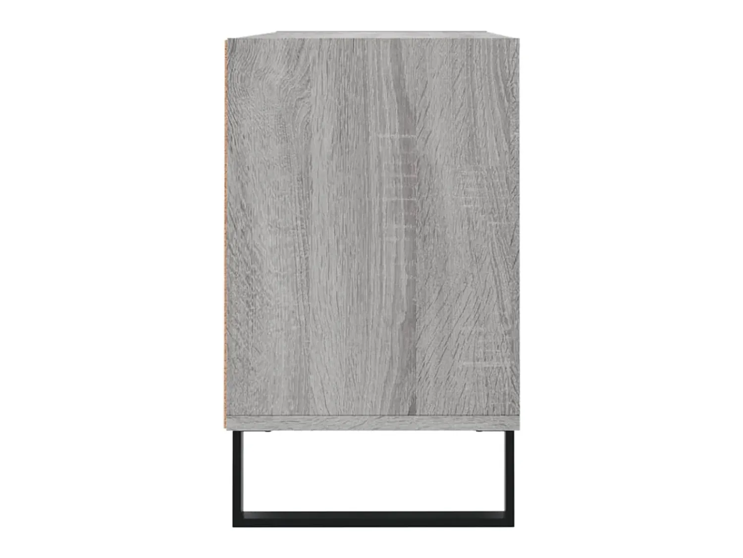 Clearance Helloshop26 Suporte de TV multimídia prateleira de TV aparador de TV sala de jantar sala de estar quarto sonoma 1035 x 30 x 50 cm madeira projetada cinza 02_0028373 Castanho
