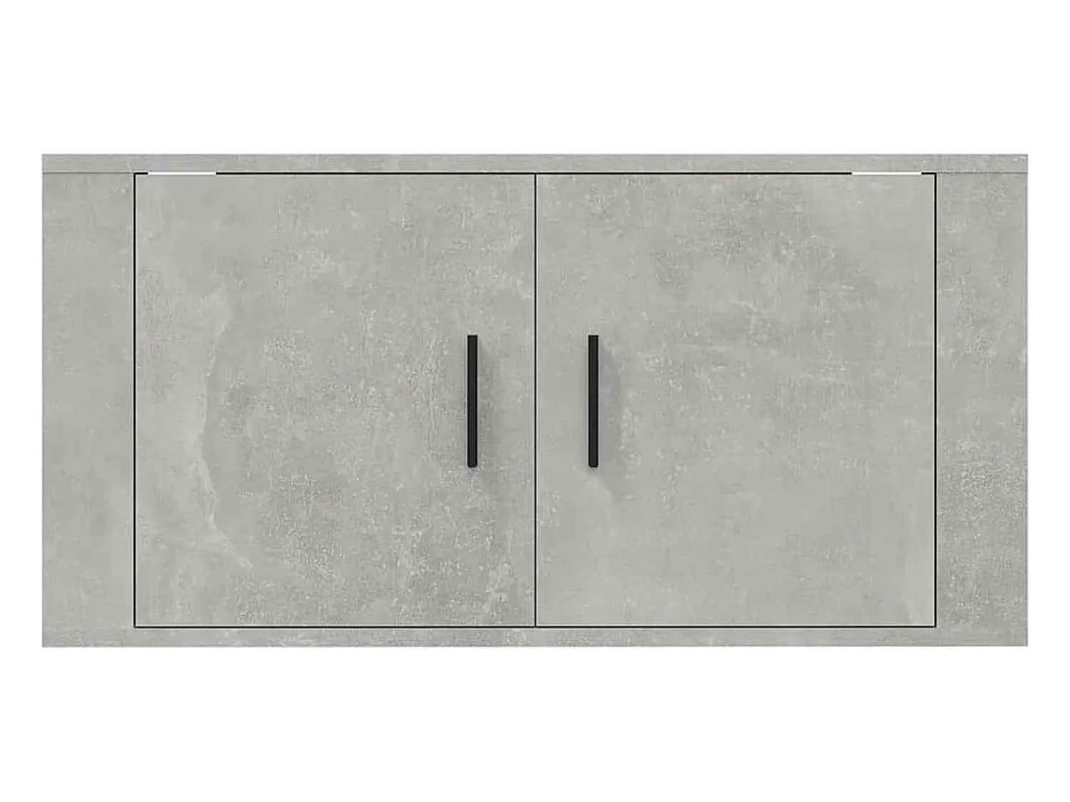 Móvel De Tv*Helloshop26 Suporte de TV multimídia prateleira de TV aparador de TV montado na parede adequado para sala de jantar sala de estar quarto 80 x 34,5 x 40 cm cinza 02_0027805 Cinzento